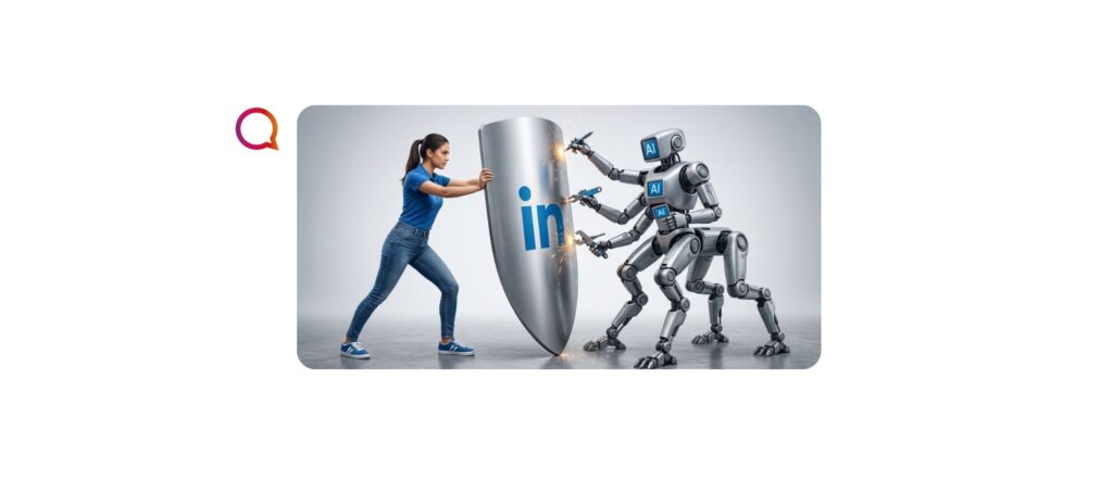 LinkedIn anuncia guerra contra IA? Será?
