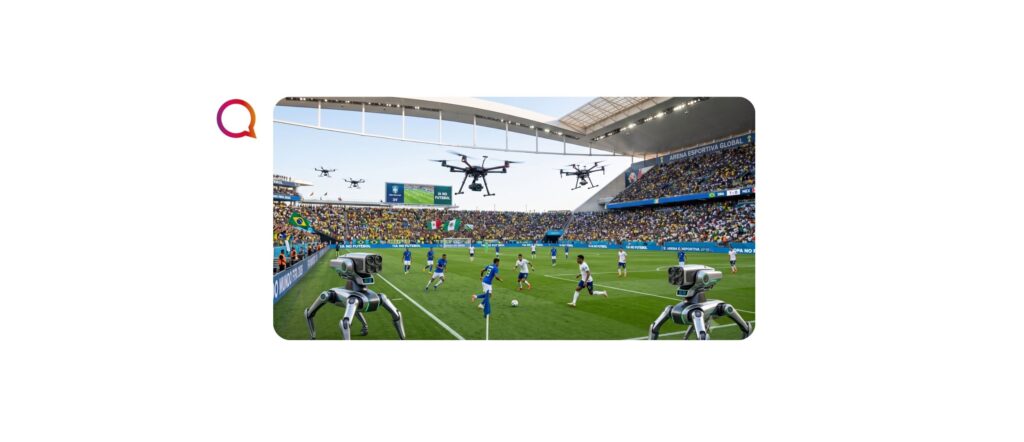 Copa 2026 e aplicações de IA dentro do campo