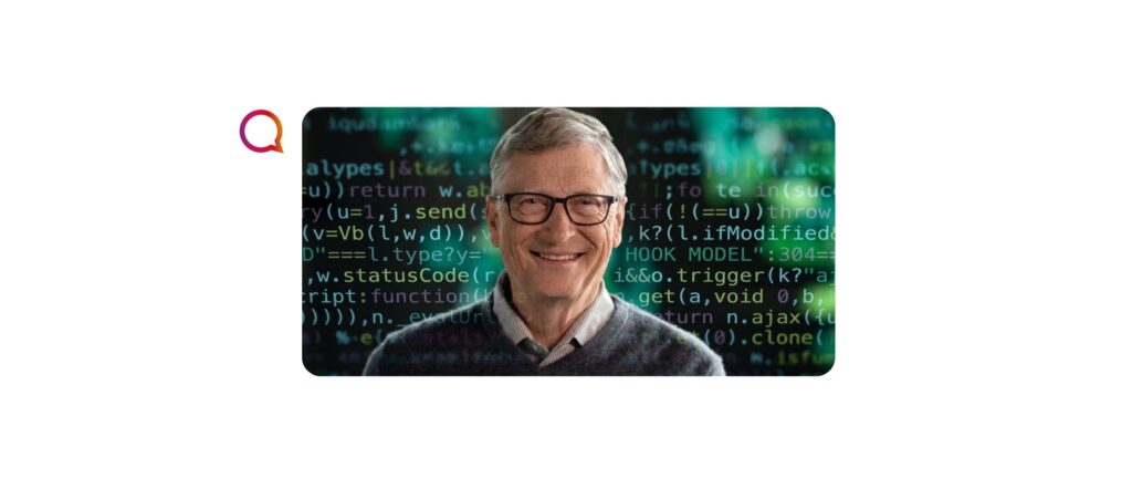 Ensinamentos e preocupações de Bill Gates sobre a evolução da IA